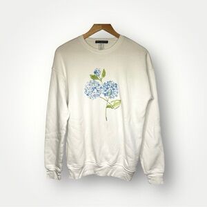 Kiel James Patrick hydrangeas crewneck S